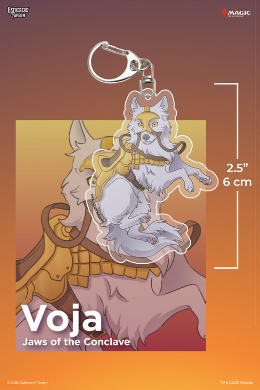 Magic: The Gathering - Voja, Jaws Of The Conclave Keychain