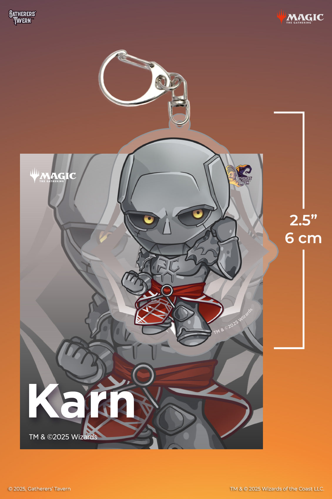 Magic: The Gathering - Karn Keychain