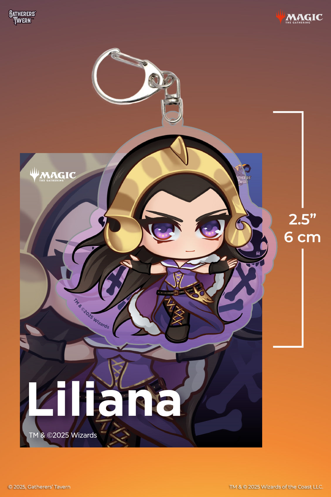 Magic: The Gathering - Liliana Keychain