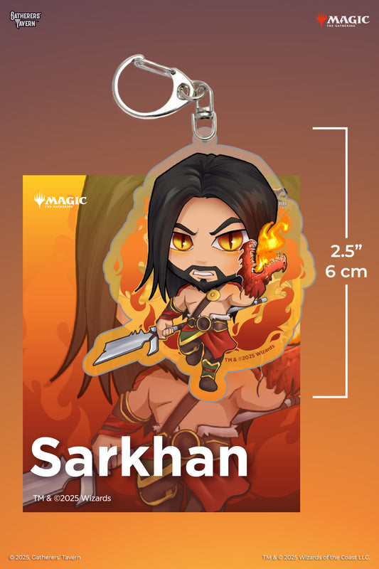 Magic: The Gathering - Sarkhan Keychain