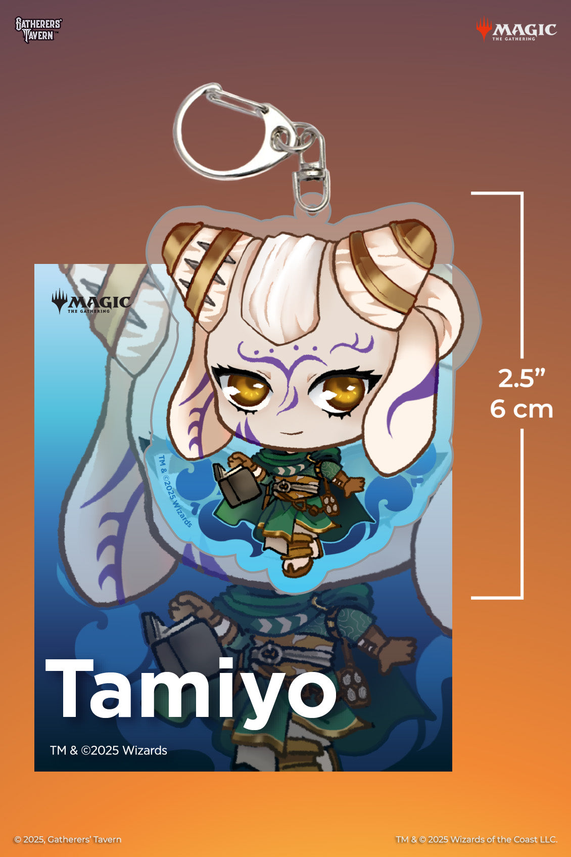 Magic: The Gathering - Tamiyo Keychain