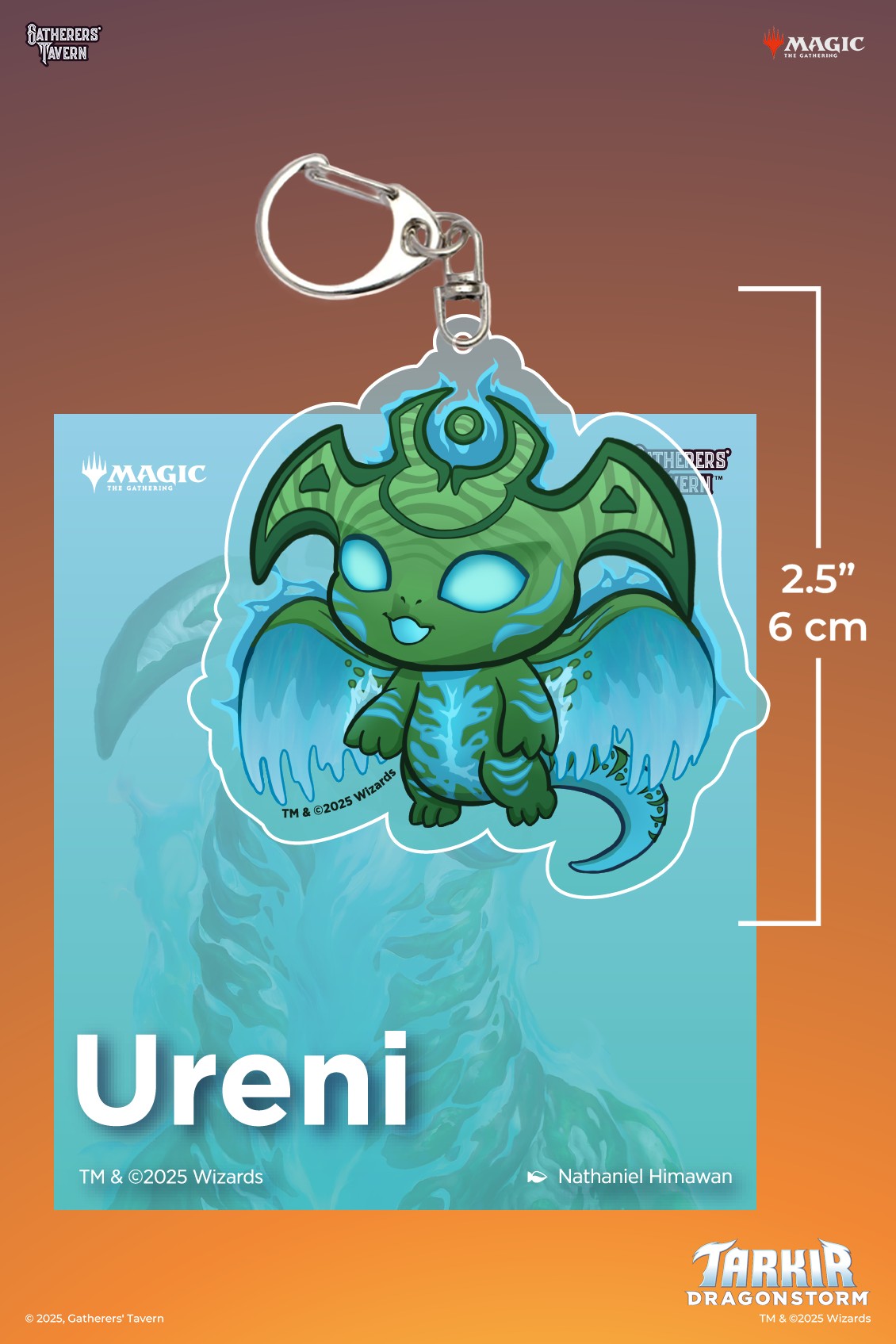 Magic: The Gathering - Ureni Keychain