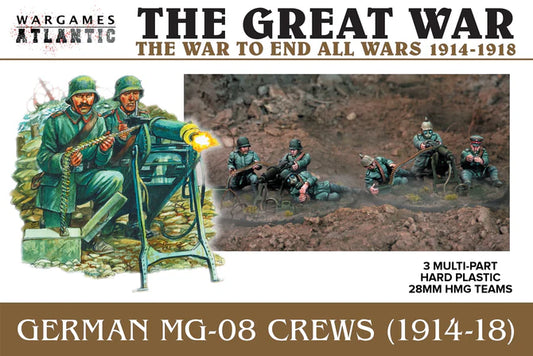 The Great War: German MG-08 Crews 1916-18