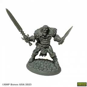 Bones USA RL: Grundor Hoardtaker, Barbarian [Reaper 07086]
