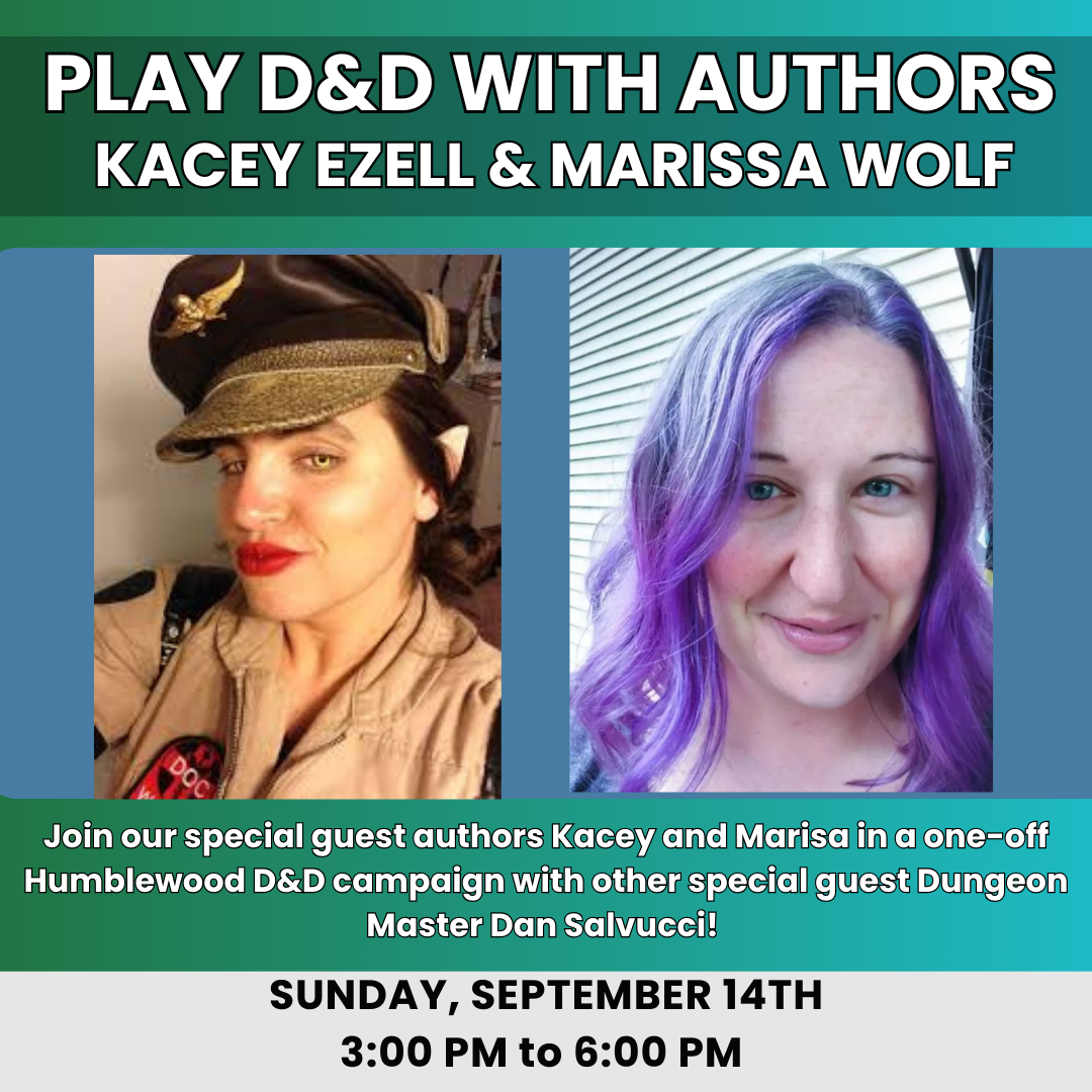 Humblewood DnD One-off with special author guests Kacey Ezell & Marisa Wolf