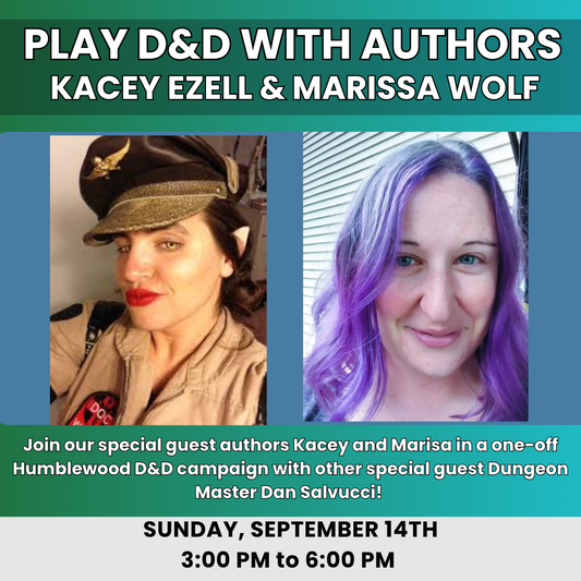 Humblewood DnD One-off with special author guests Kacey Ezell & Marisa Wolf