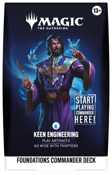 PREORDER: Magic: The Gathering - Foundations Keen Engineering Commander Deck