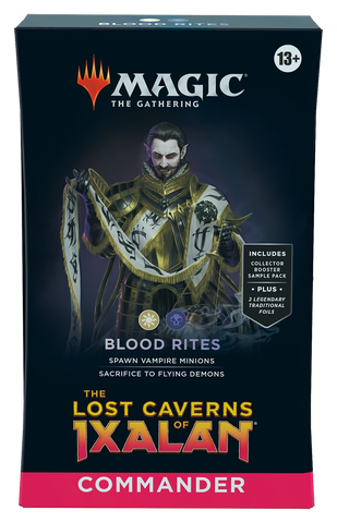 Magic the Gathering: Lost Caverns of Ixalan "Blood Rites Commander Deck