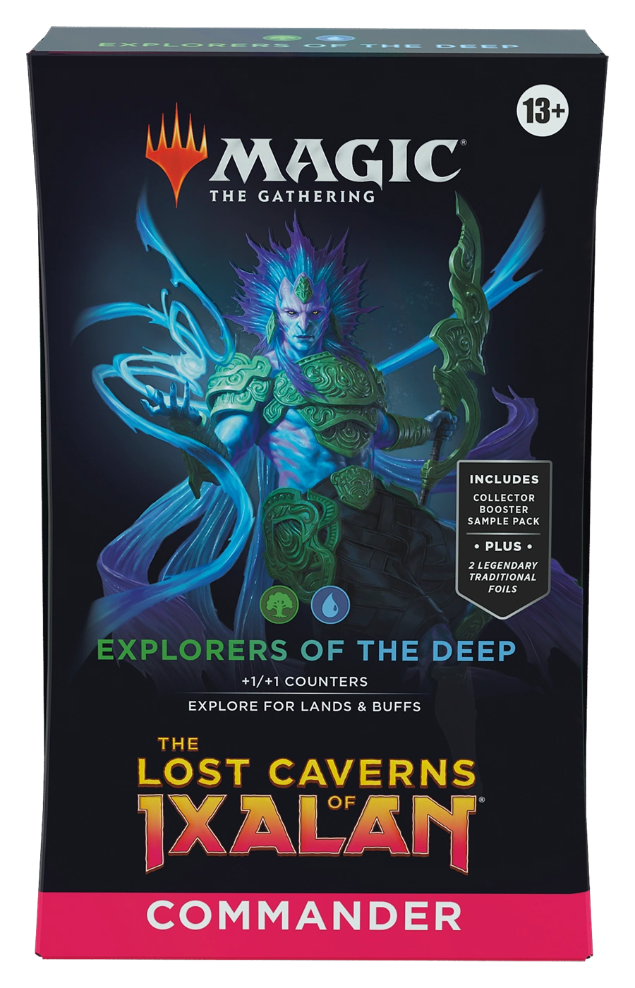 Magic the Gathering: Lost Caverns of Ixalan "Explorers of the Deep" Commander Deck