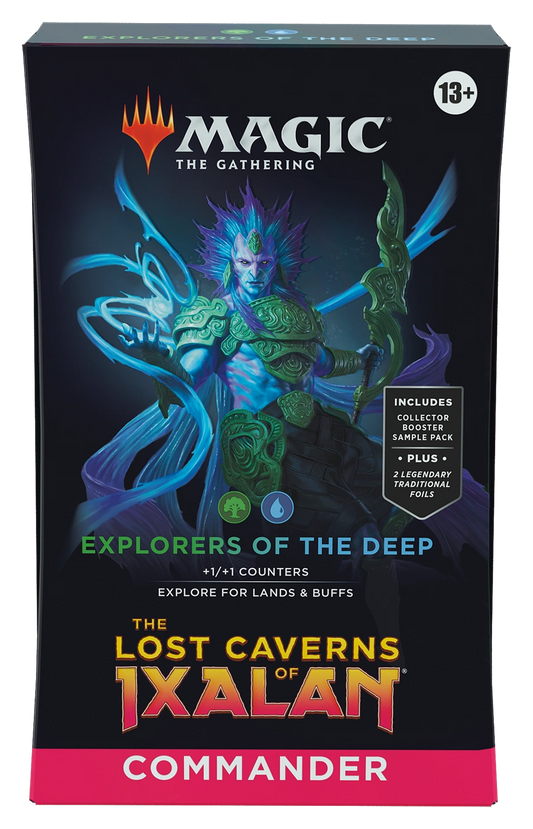 Magic the Gathering: Lost Caverns of Ixalan "Explorers of the Deep" Commander Deck