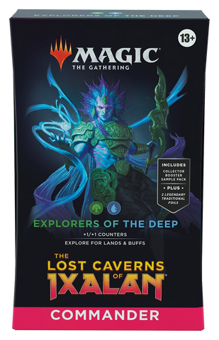 Magic the Gathering: Lost Caverns of Ixalan "Explorers of the Deep" Commander Deck
