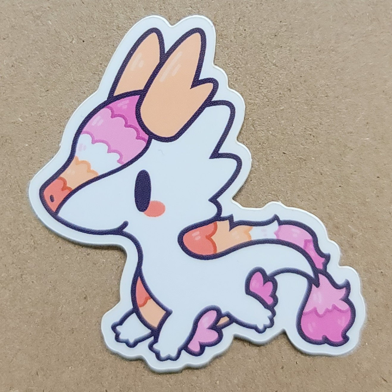 CBP Pride Dragon | Lesbian [Sticker]