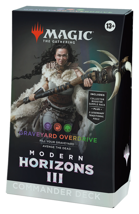 Magic: The Gathering - "Graveyard Overdrive" Modern Horizons 3 Commander Deck