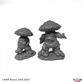 Bones USA: Mushroom Men (2 figs) [Reaper 30115]