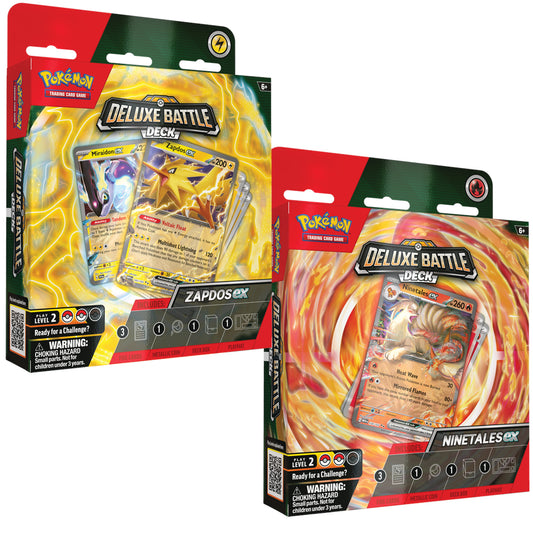 Ninetales EX/Zapdos EX Deluxe Battle Deck