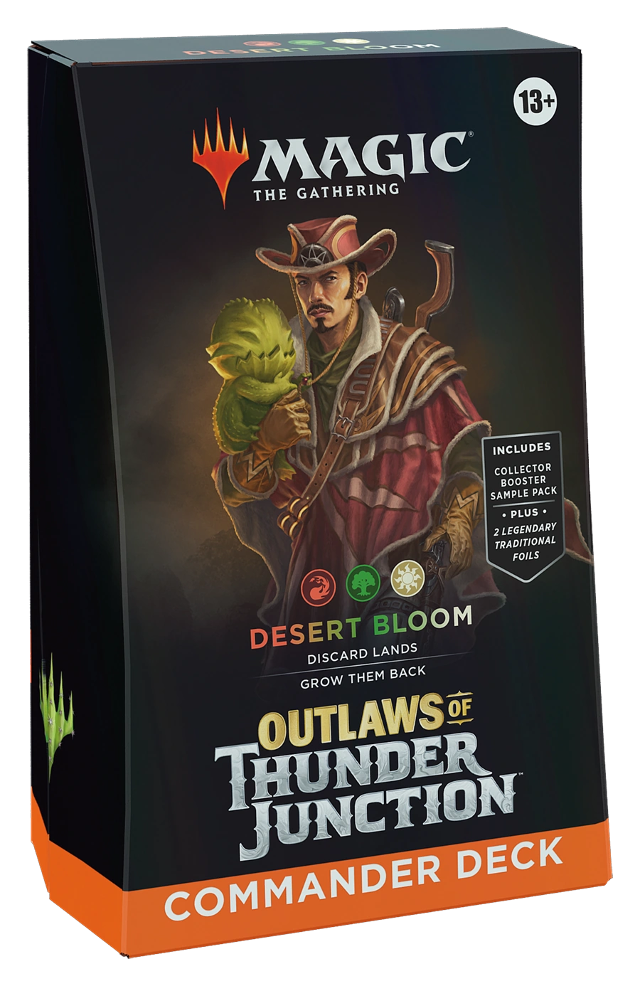 Magic the Gathering: Outlaws at Thunder Junction "Desert Bloom" Commander Deck