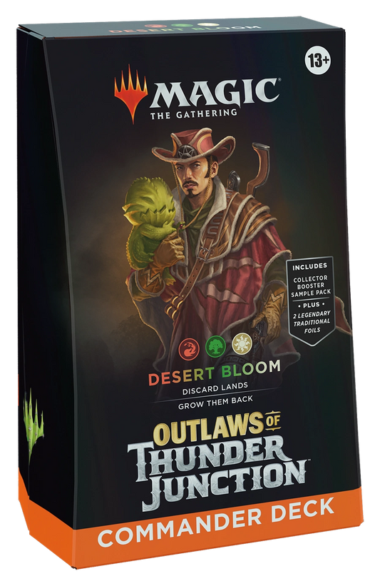 Magic the Gathering: Outlaws at Thunder Junction "Desert Bloom" Commander Deck