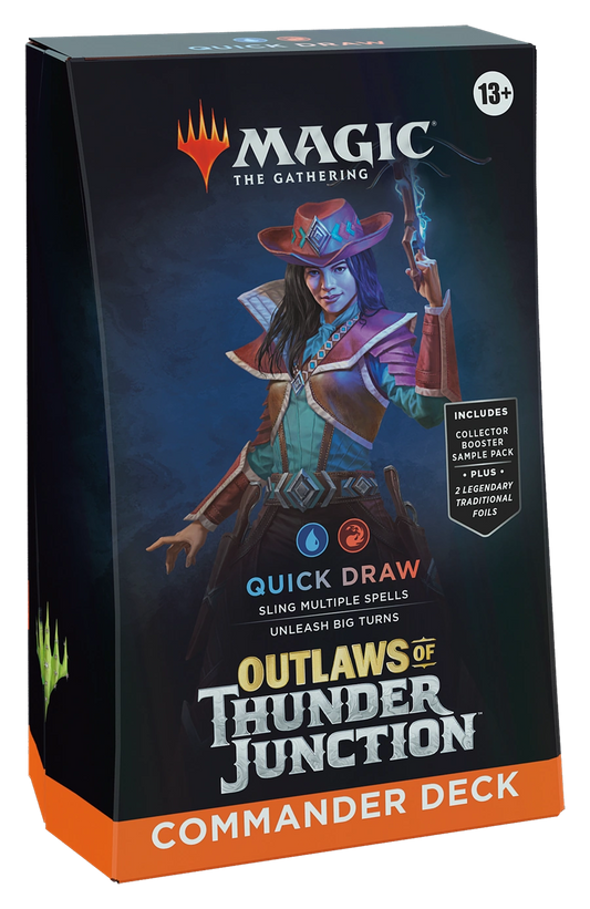 Magic the Gathering: Outlaws at Thunder Junction "Quick Draw" Commander Deck
