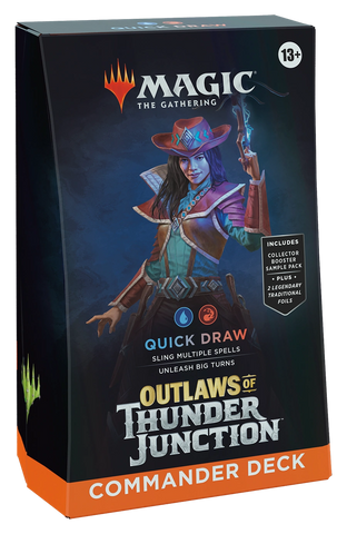 Magic the Gathering: Outlaws at Thunder Junction "Quick Draw" Commander Deck