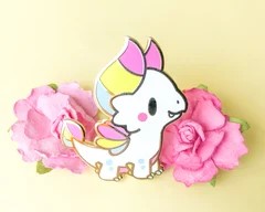Chaobunny Arts Pride Dragon Enamel Pins