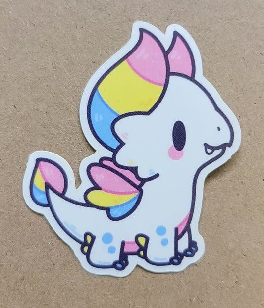 CBP Pride Dragon | Pansexual [Sticker]