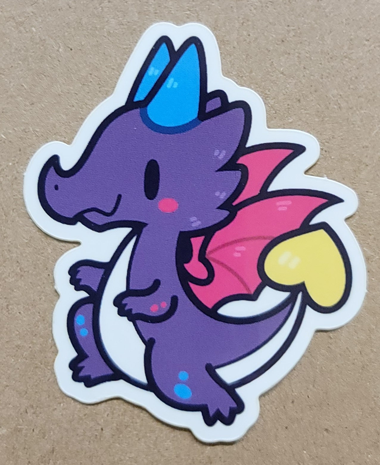 CBP Pride Dragon | Polyamorous [Sticker]