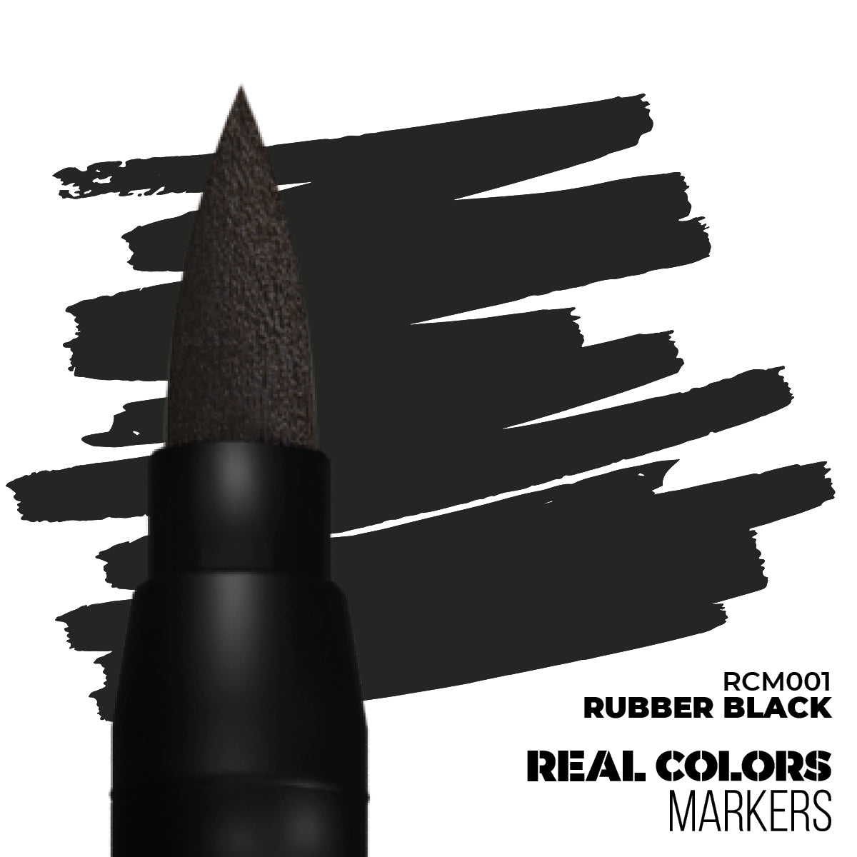 RUBBER BLACK [RCM001] - RC MARKER - AK INTERACTIVE