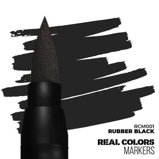 RUBBER BLACK [RCM001] - RC MARKER - AK INTERACTIVE
