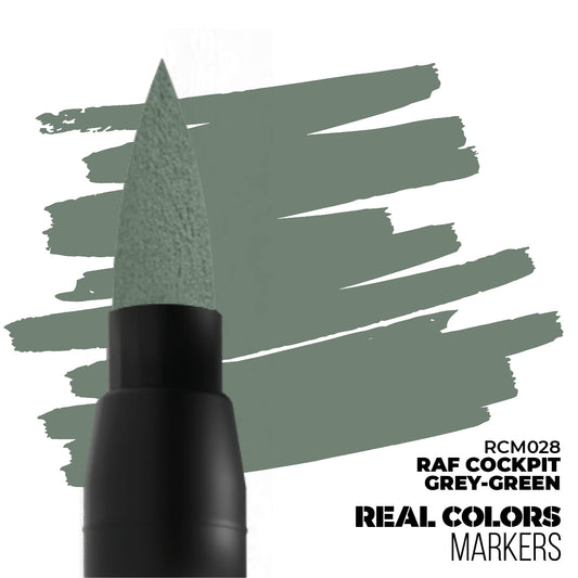 RAF COCKPIT GREY-GREEN (RCM028) - RC MARKER - AK INTERACTIVE
