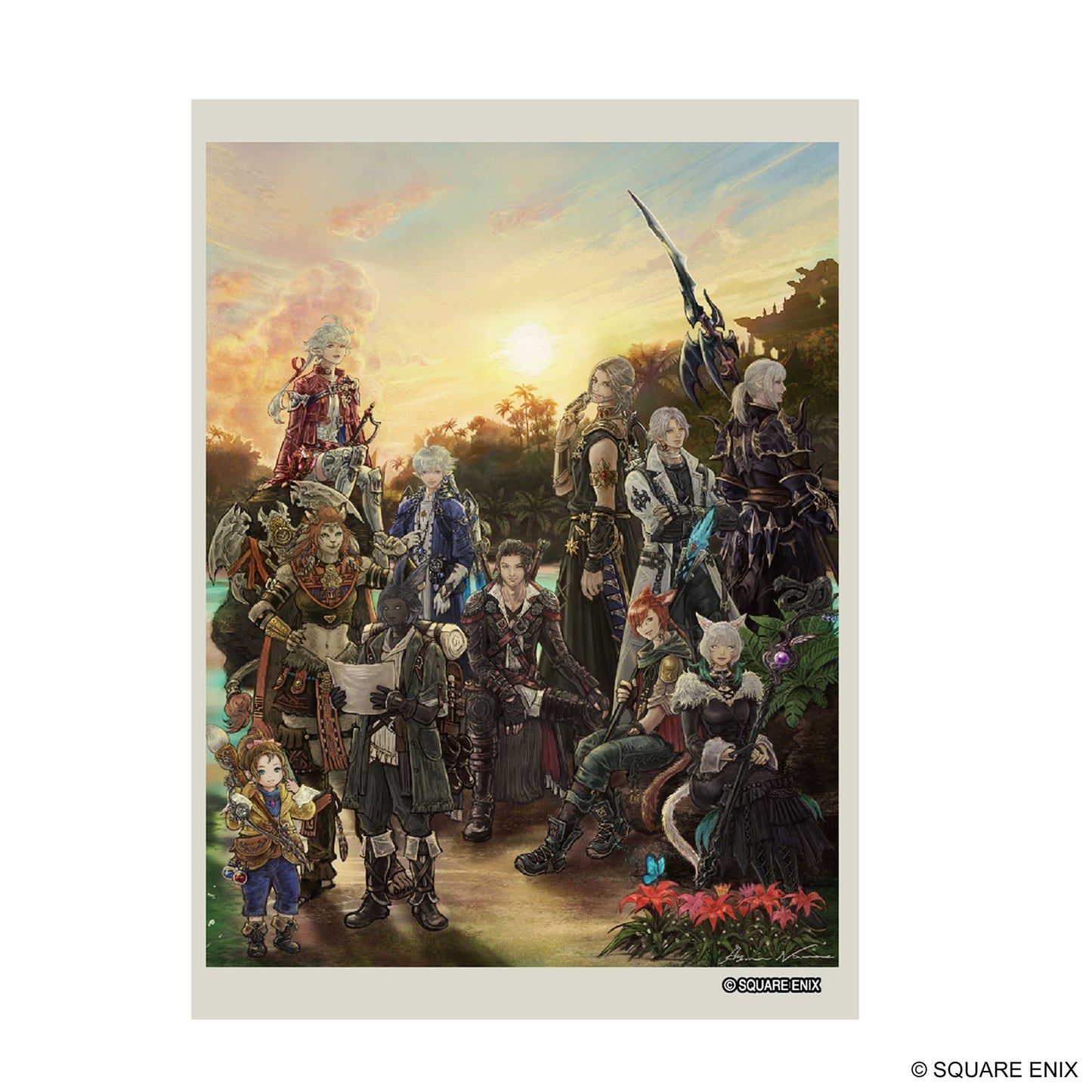 Final Fantasy TCG: 100 Count Sleeves - FFXIV