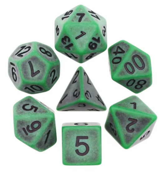 HD Opaque Standard Dice Set | Ancient Moss
