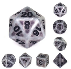 HD Opaque Standard Dice Set | Ancient Steel