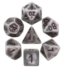 HD Opaque Standard Dice Set | Ancient Steel