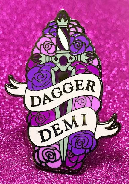 Pride Armory Pins | Dagger Demi
