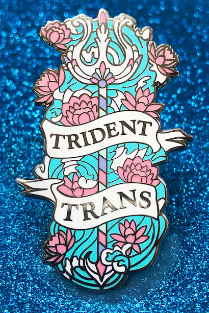 Pride Armory Pins | Trident Trans
