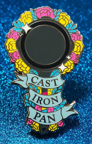 Pride Armory Pins - Cast Iron Pan