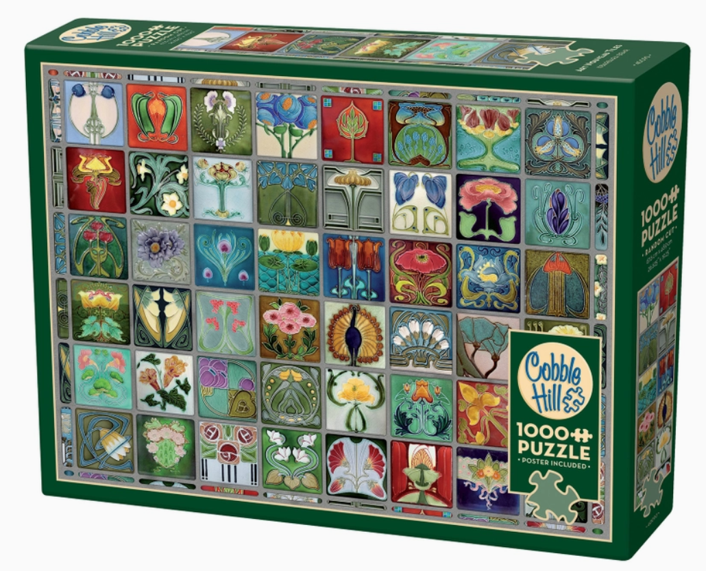 Art Nouveau Tiles | 1000pc Puzzle