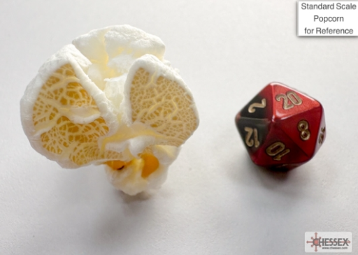 Mini-hedral Gemini Series 7DPoly Dice Set | Black & Red