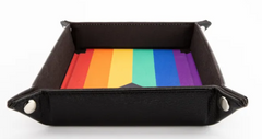 FR Velvet Dice Tray | Rainbow Pride