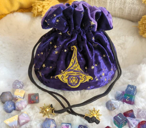 F&F Pocket Dice Bag | Wizard