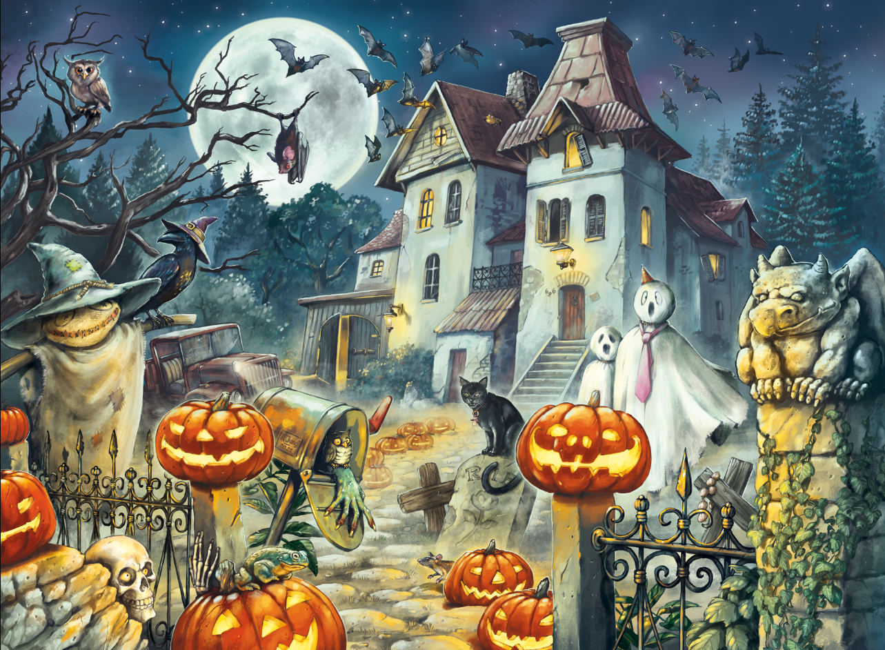 sale - Halloween House | 300 Pc Puzzle