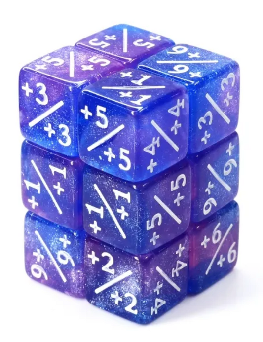 HD MTG 12D6 Positive Counter Dice Set | Twilight