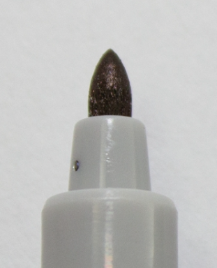 Single Water-Soluble Marker | Medium Tip/Black