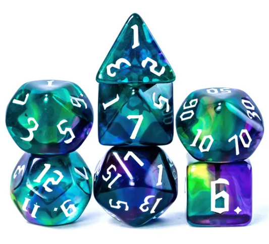 UD Gothic "Mermaid" Blend Standard Dice Set