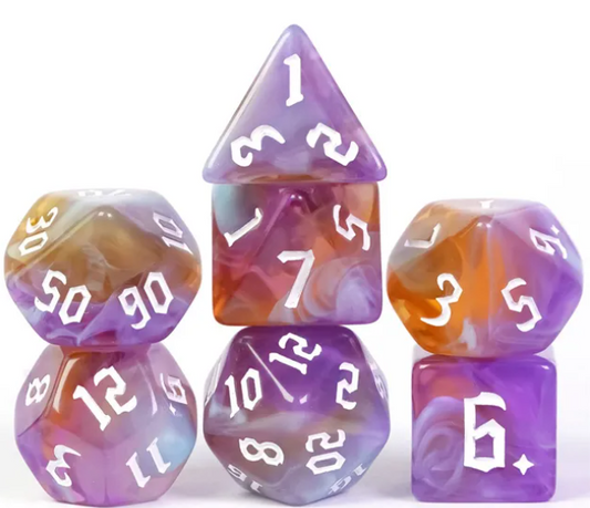 UD Gothic "Violet Summer" Blend Standard Dice Set