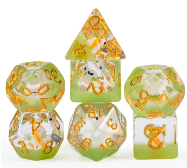UD Creature Inclusion Standard Dice Set | Rabbit