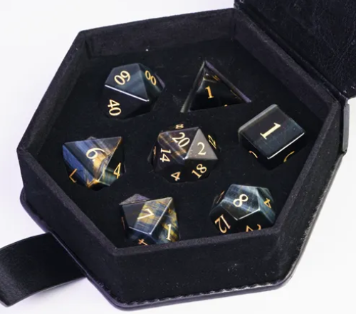 UD Gemstone Standard Dice Set | Hawks Eye