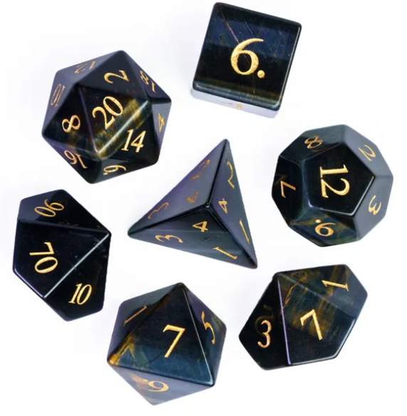 UD Gemstone Standard Dice Set | Hawks Eye