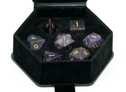 UD Gemstone Standard Dice Set | Amethyst