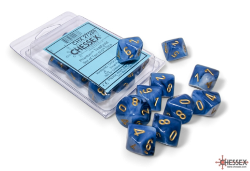 10D10 Phantom Series Dice Set | Teal